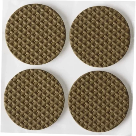 Накладки STAYER "COMFORT" на мебельные ножки, самоклеящиеся, ЭВА, коричневые, круглые - диаметр 35 мм, 4 шт 40914-35 купить в Ижевске