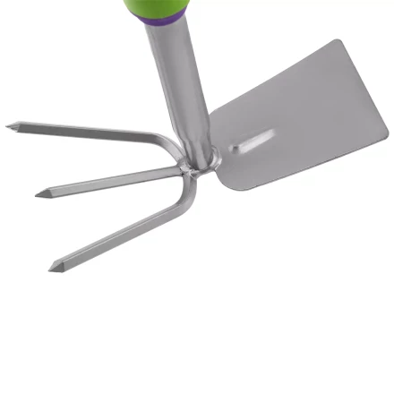 Мотыжка комбинированная 3-зубая Palisad, 85 х 190 х 275 мм, стальная, обрез. рукоятка, 630088 купить в Ижевске