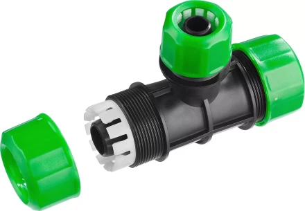 Тройник цанговый (шланг-шланг-шланг), РОСТОК 426371, 1/2&quot; х 3/4&quot; х 3/4&quot; 426371 купить в Ижевске