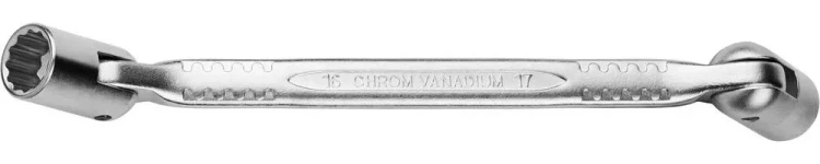 Ключи гаечные торцовые шарнирные KRAFTOOL INDUSTRIE, Cr-V 27210-18-19 купить в Ижевске