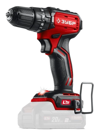 ЗУБР 20 В, 45 Нм, без АКБ (LMS), бесщеточная ударная дрель-шуруповерт (ДБУ-45) купить в Ижевске