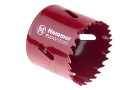 Коронка биметаллическая HAMMER Ф51х38мм 5/8&quot; BiMETALL (224-010) купить в Ижевске