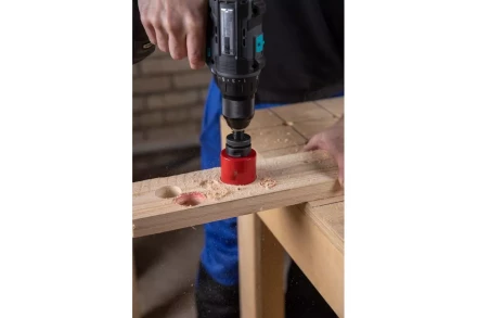 Коронка биметаллическая HAMMER Ф51х38мм 5/8&quot; BiMETALL (224-010) купить в Ижевске