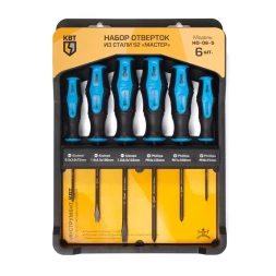Набор отверток НО-06-S КВТ