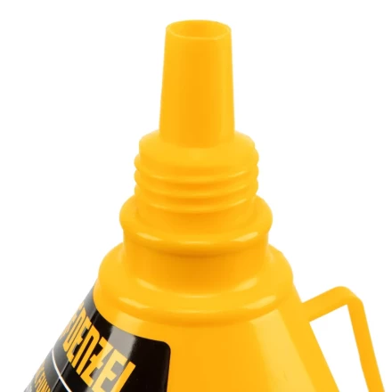 Воронка пластиковая 135 мм с металлическим ситом, гибким наконечником и непроливайкой Denzel 537210 купить в Ижевске