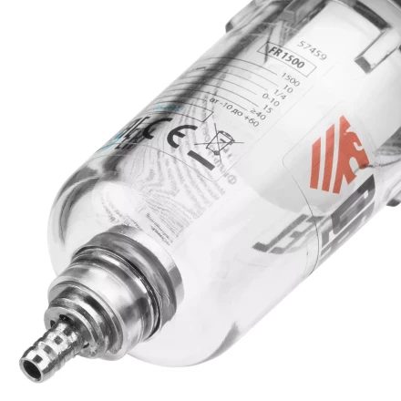 Фильтр-регулятор Denzel FR1500, 10 бар, 1500 л/мин, 1/4", 57459 купить в Ижевске