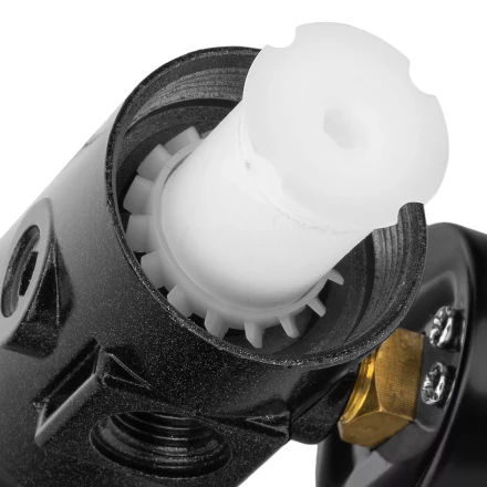 Фильтр-регулятор Denzel FR1500, 10 бар, 1500 л/мин, 1/4", 57459 купить в Ижевске