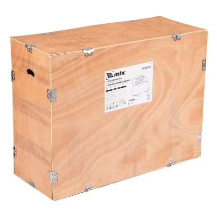 Компрессор воздушный MTX КК-2200/100, 2,2 кВт, 350 л/мин, 100 л, прямой привод, масляный купить в Ижевске