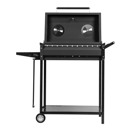 Мангал сварной на колесах Camping Palisad 69686, 662 х 390 х 152/805 мм, сталь 2 мм, кочерга в комплекте, купить в Ижевске