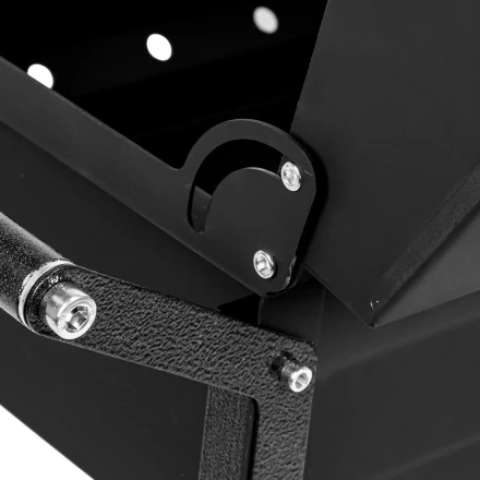 Мангал сварной на колесах Camping Palisad 69686, 662 х 390 х 152/805 мм, сталь 2 мм, кочерга в комплекте, купить в Ижевске