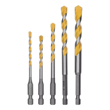 Набор сверл универсальных, Multi cut, 4-10 мм, 5 шт Denzel 706016 купить в Ижевске