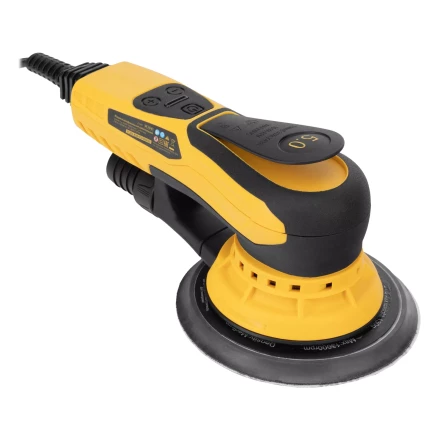 Машина шлифовальная орбитальная бесщет Denzel OS-150-BL 27606, 350 Вт, 4000-10000 об/мин купить в Ижевске