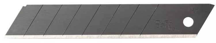 Лезвие OLFA BLACK MAX сегментированное, 18х100х0,5мм, 10шт OL-LBB-10B купить в Ижевске