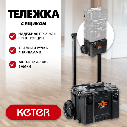 Тележка на колесах "GEAR CART", 22", KETER 38370 купить в Ижевске