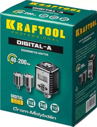 Адаптеры динамометрические электронные KRAFTOOL 64044-200 купить в Ижевске