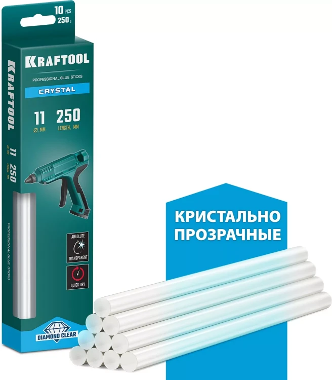 Стержни клеевые 06846-10 купить в Ижевске