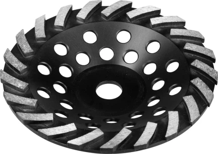 Чашка ЗУБР ТУРБО алмазная сегментная, высота 22,2мм, 180мм 33370-180 купить в Ижевске