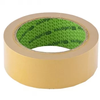 Лента клейкая двусторонняя 38 мм х 5 м на тканевой основе Сибртех 88710 купить в Ижевске