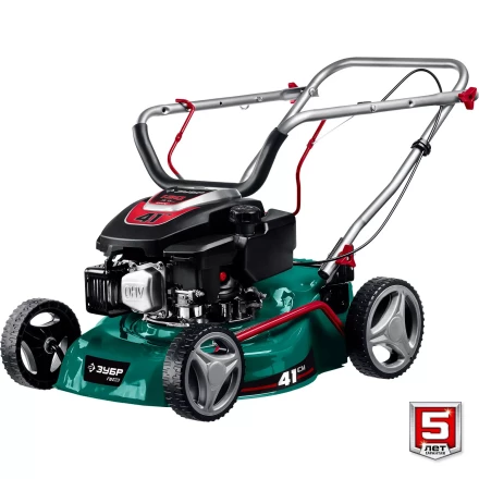 ЗУБР 410 мм, 3.5 л.с., бензиновая газонокосилка (ГБ-410) купить в Ижевске
