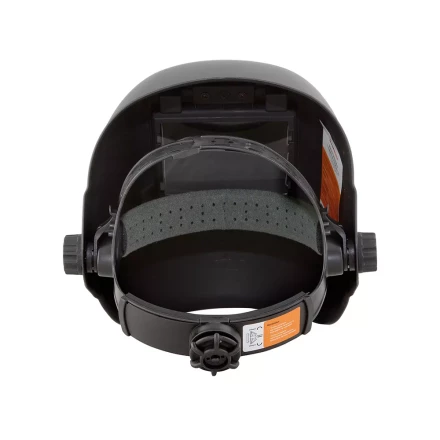 Маска сварщика ГЛАДИАТОР черная С5 FoxWeld с откидным стеклом купить в Ижевске