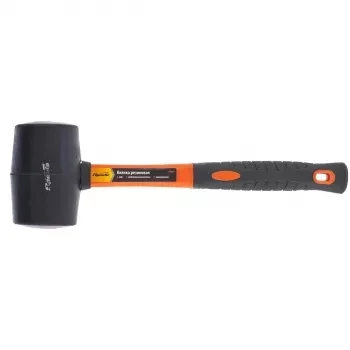 Киянка резиновая 680 г черная резина фибергласовая рукоятка SPARTA 11127 купить в Ижевске