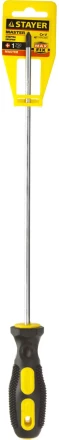 Отвертка STAYER &quot;MASTER&quot;, двухкомпонентная рукоятка, магнитный наконечник, PH1x250мм 2510-1-25_z01 купить в Ижевске