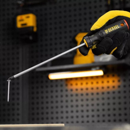 Отвертка, PH2х200 мм, S2, 3к рукоятка Denzel 121827 купить в Ижевске