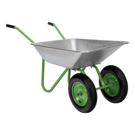 Тачка садовая Сибртех 689135, 2-х колесная, грузоподъемность 120 кг, объем 65 л купить в Ижевске