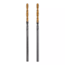 Сверло спиральное по металлу Denzel 2 x 49 мм, Р6М5, Golden Tip , 2шт., 718223 купить в Ижевске
