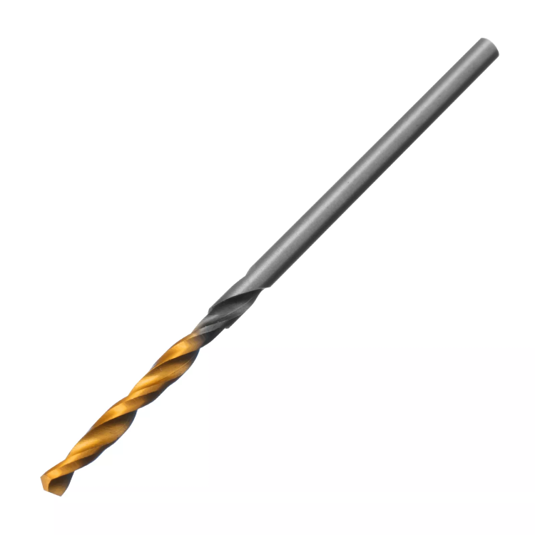 Сверло спиральное по металлу Denzel 2 x 49 мм, Р6М5, Golden Tip , 2шт., 718223 купить в Ижевске