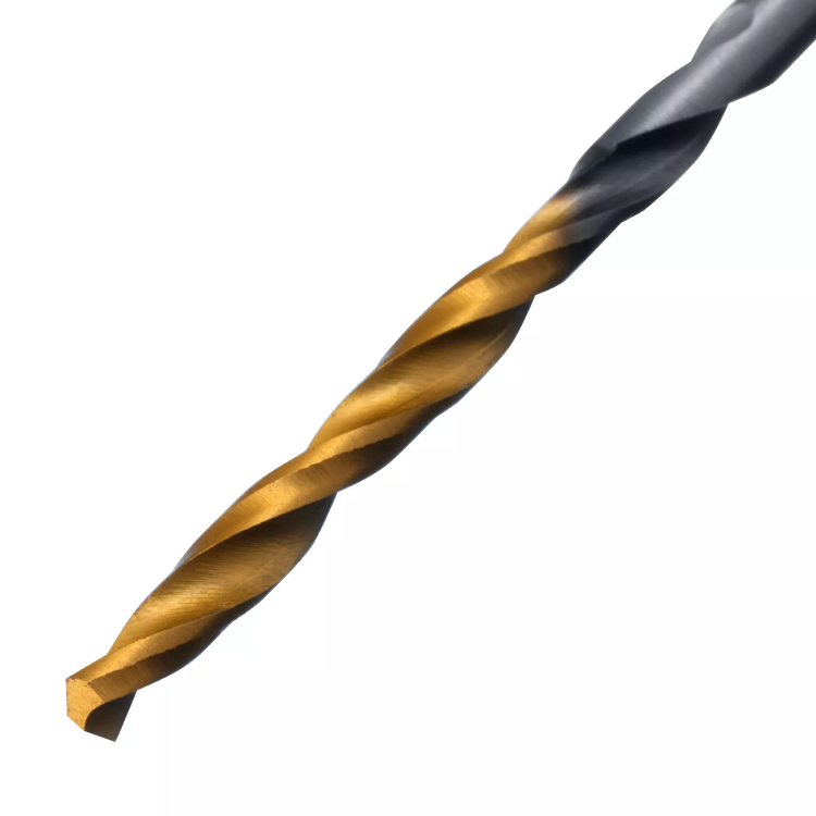 Сверло спиральное по металлу Denzel 2 x 49 мм, Р6М5, Golden Tip , 2шт., 718223 купить в Ижевске