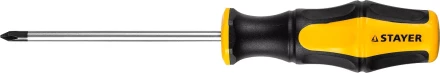 Отвертка STAYER &quot;MASTER&quot; &quot;HERCULES&quot;, Сr-V, противоскользящая рукоятка, PH1x100мм 25052-1-10_z02 купить в Ижевске
