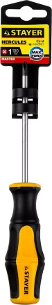 Отвертка STAYER &quot;MASTER&quot; &quot;HERCULES&quot;, Сr-V, противоскользящая рукоятка, PH1x100мм 25052-1-10_z02 купить в Ижевске