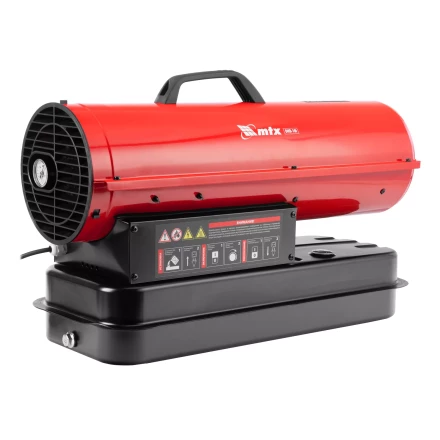 Дизельная тепловая пушка MTX DHB-10i 98904, 10 кВт, 400 м3/ч, прямой нагрев, термостат купить в Ижевске