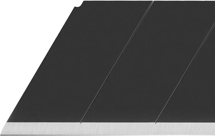Лезвие OLFA BLACK MAX сегментированное, 8 сегментов, 18х100х0,5мм, 50шт OL-LBB-50B купить в Ижевске
