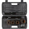 Набор DEXX: Клуппы трубные, с трещоткой 620мм, №4: 1/2", 3/4", 1", 1 1/4" 28280-H4 купить в Ижевске