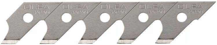 Лезвие OLFA перовое для CMP-1, 5х24,5х0,5мм, 15шт OL-COB-1 купить в Ижевске