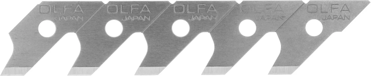 Лезвие OLFA перовое для CMP-1, 5х24,5х0,5мм, 15шт OL-COB-1 купить в Ижевске