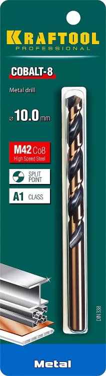 Сверло по металлу HSS-Co 29656-10 купить в Ижевске