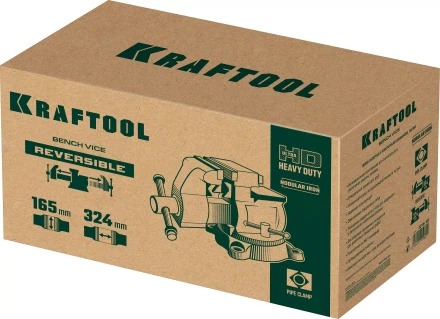 Тиски KRAFTOOL Reversible слесарные 32705-165 купить в Ижевске
