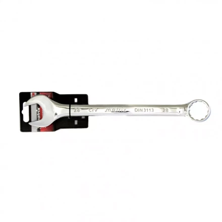 Ключ комбинированный 28 мм CrV полированный хром Matrix 15173 купить в Ижевске