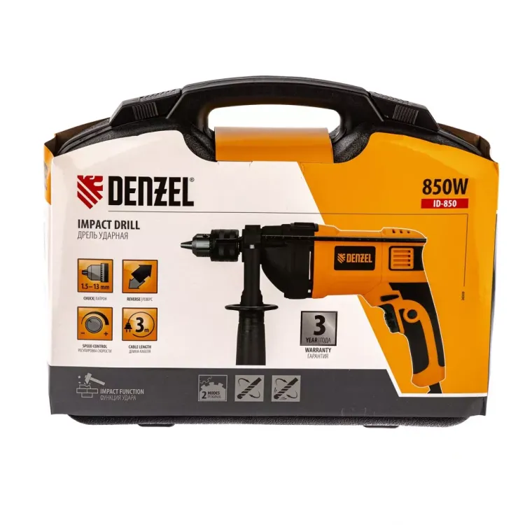 Дрель ударная ID-850 Denzel 26309 купить в Ижевске