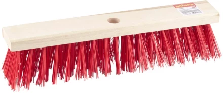 Щетка GRINDA &quot;EURO&quot; уличная без ручки, буковая колодка, жесткая щетина, 40см 39192-40 купить в Ижевске