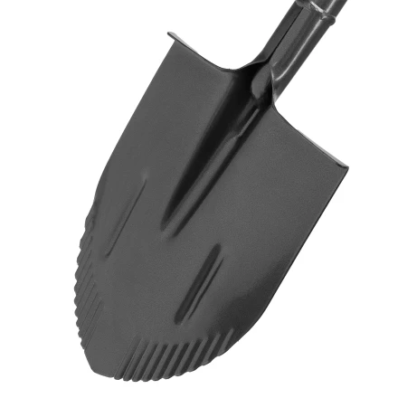 Лопата штыковая Сибртех, 210х290х1150 мм, цельнометаллическая, с зубьями, 61369 купить в Ижевске