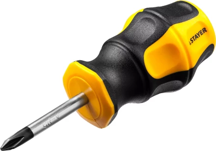 Отвертка STAYER &quot;MASTER&quot; &quot;HERCULES&quot;, Сr-V, противоскользящая рукоятка, PH1x38мм 25052-38-1_z02 купить в Ижевске