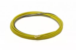 Канал стальной изолированный 1,2-1,6мм желтый 4метра Aurora