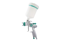 Пневматический краскопульт AG 901 LVMP профессиональный, гравитационного  типа, сопла 1,3 и 1,1 мм Stels 57365