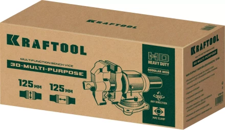 Тиски KRAFTOOL 3D Multi-Purpose 32706-125 купить в Ижевске