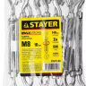 Талреп DIN 1480, крюк-крюк, оцинкованный, М8, 10 шт, STAYER Master 30525-08 30525-08 купить в Ижевске