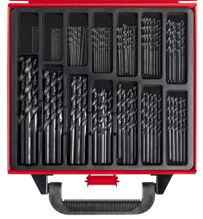 ЗУБР 99 шт, (1-10 мм), сталь Р4М2, класс В, мет.бокс, набор сверл по металлу (29605-H99) купить в Ижевске